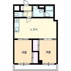 第２高砂ハイムの物件間取画像